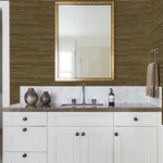 A-Street Prints Mayleen Black Grasscloth Wallpaper | Wallpaper Twins A-Street Prints Mayleen Black Grasscloth Wallpaper - SKU 2923-88047