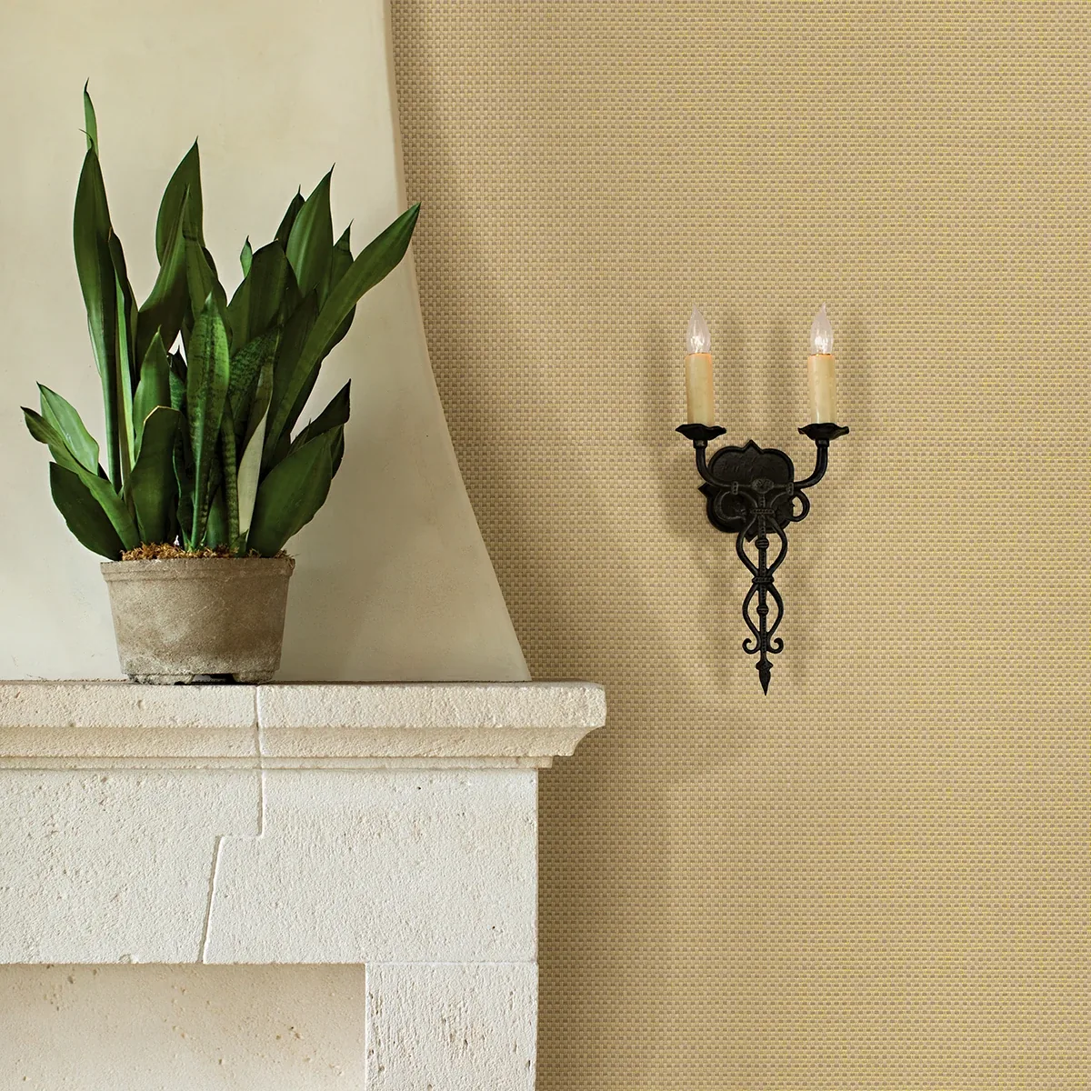 A-Street Prints Maylin Gold Paper Weave Grasscloth Wallpaper - SKU 2972-86144