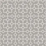 A-Street Prints Maze Light Grey Tile Wallpaper - SKU 2697-78024