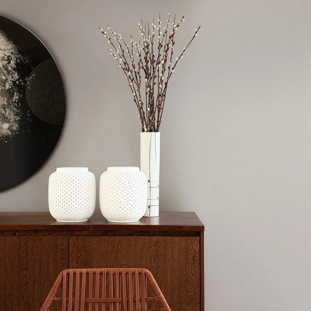 A-Street Prints Meade Grey Fine Weave Wallpaper | Wallpaper Twins A-Street Prints Meade Grey Fine Weave Wallpaper - SKU 2971-86319