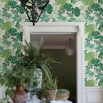 A-Street Prints Medellin Green Rainforest Floor Wallpaper - SKU 4122-72409