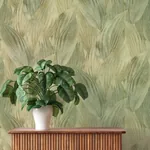 A-Street Prints Melora Green Leaf Wallpaper - SKU 4202-571547