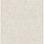 A-Street Prints Mendocino Beige Linen Wallpaper - SKU 2821-24273