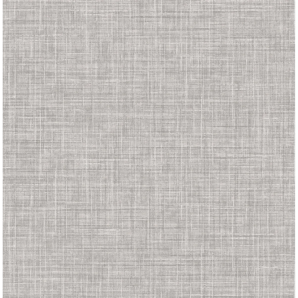2821-24270 | Mendocino Grey Linen Wallpaper