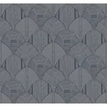 A-Street Prints Meyberg Blue Geometric Wallpaper - SKU 4155-72807