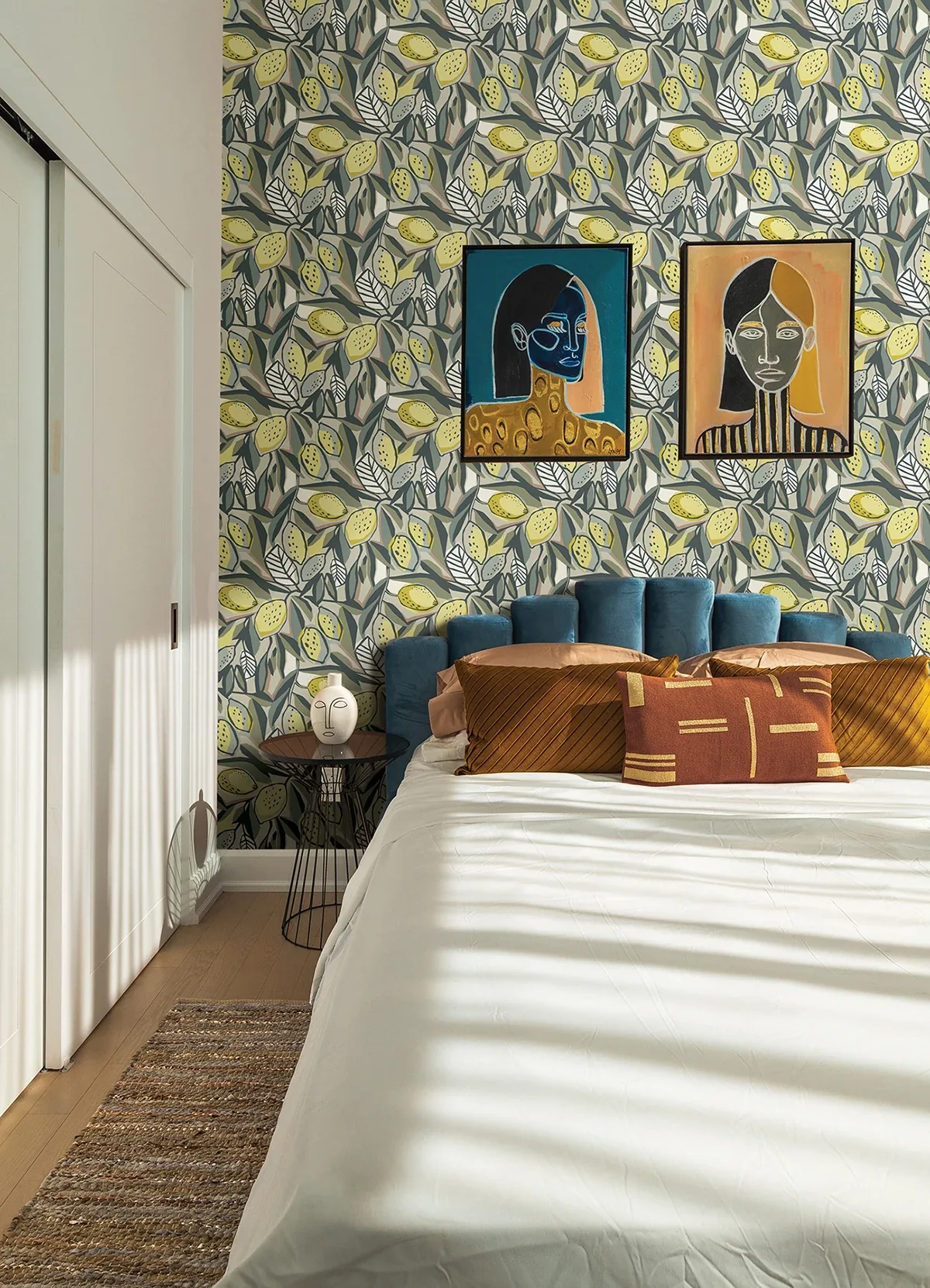 A-Street Prints Meyer Chartreuse Citrus Wallpaper | Wallpaper Twins A-Street Prints Meyer Chartreuse Citrus Wallpaper - SKU 4014-26418