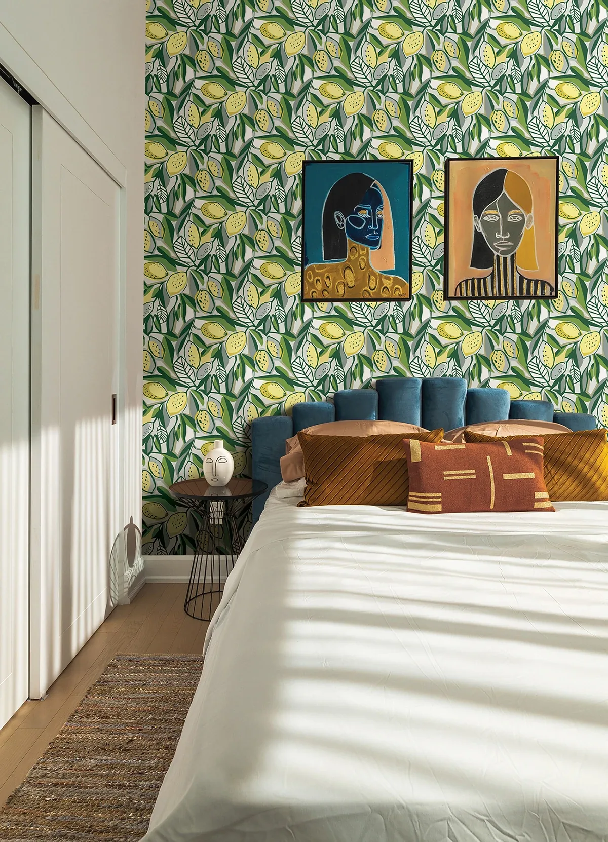 A-Street Prints Meyer Yellow Citrus Wallpaper | Wallpaper Twins A-Street Prints Meyer Yellow Citrus Wallpaper - SKU 4014-26420