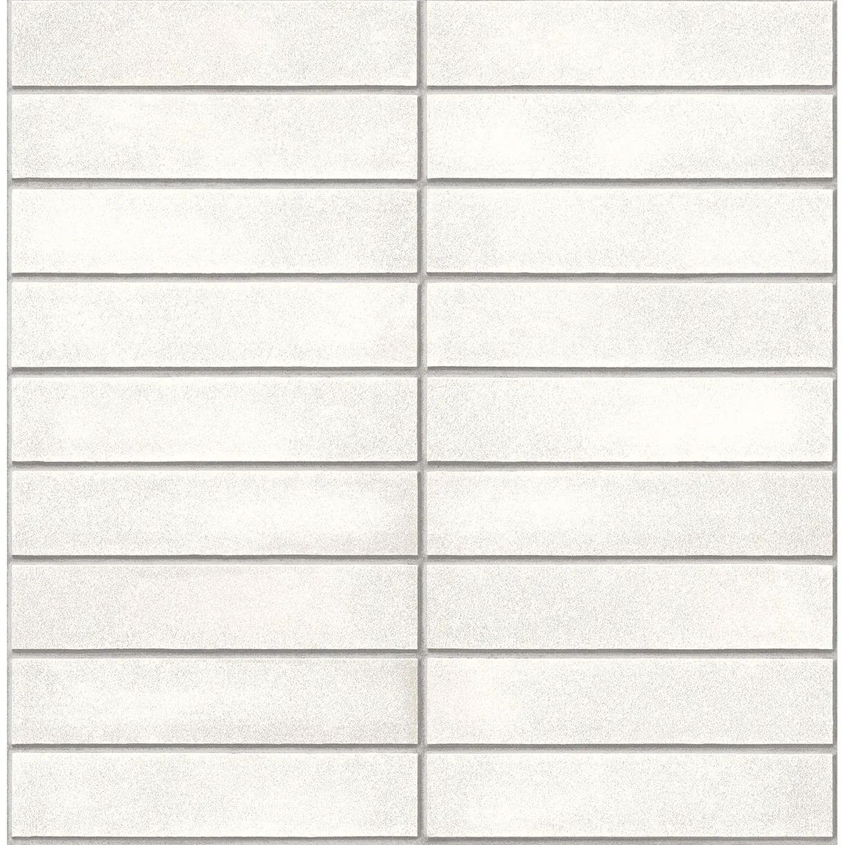 A-Street Prints Midcentury Modern White Brick Wallpaper - SKU 2540-24026