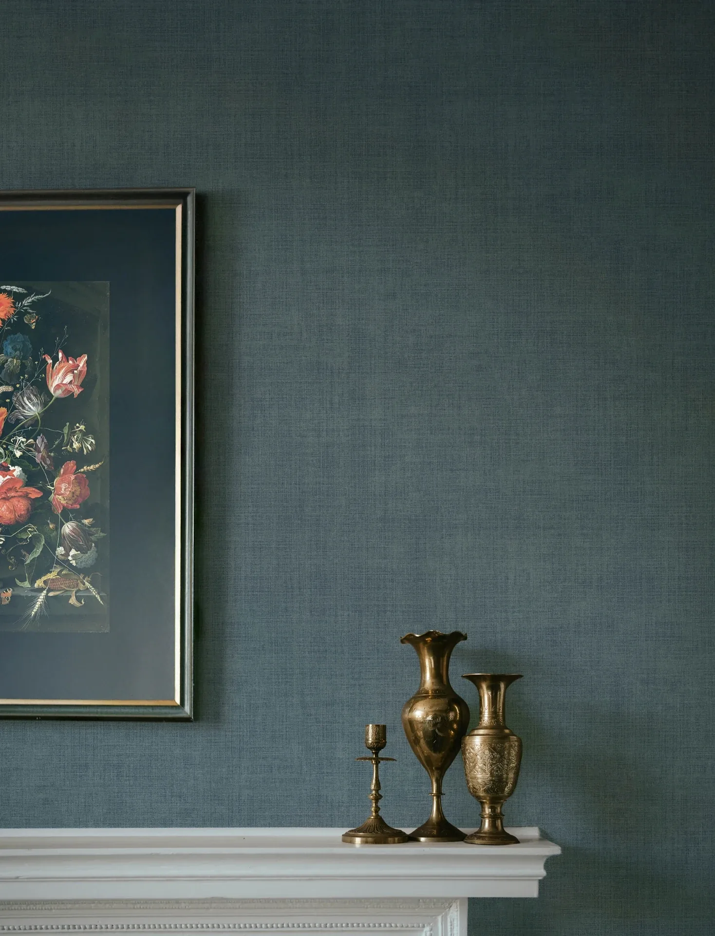 A-Street Prints Midolin Blue Texture Wallpaper - SKU 4201-16043