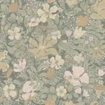 A-Street Prints Midsommar Grey Floral Medley Wallpaper - SKU 4111-63020