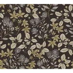 A-Street Prints Mildred Black Botanical Trail Wallpaper - SKU 4155-72817