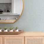 A-Street Prints Minerva Sky Blue Texture Geometric Wallpaper - SKU 4121-26941