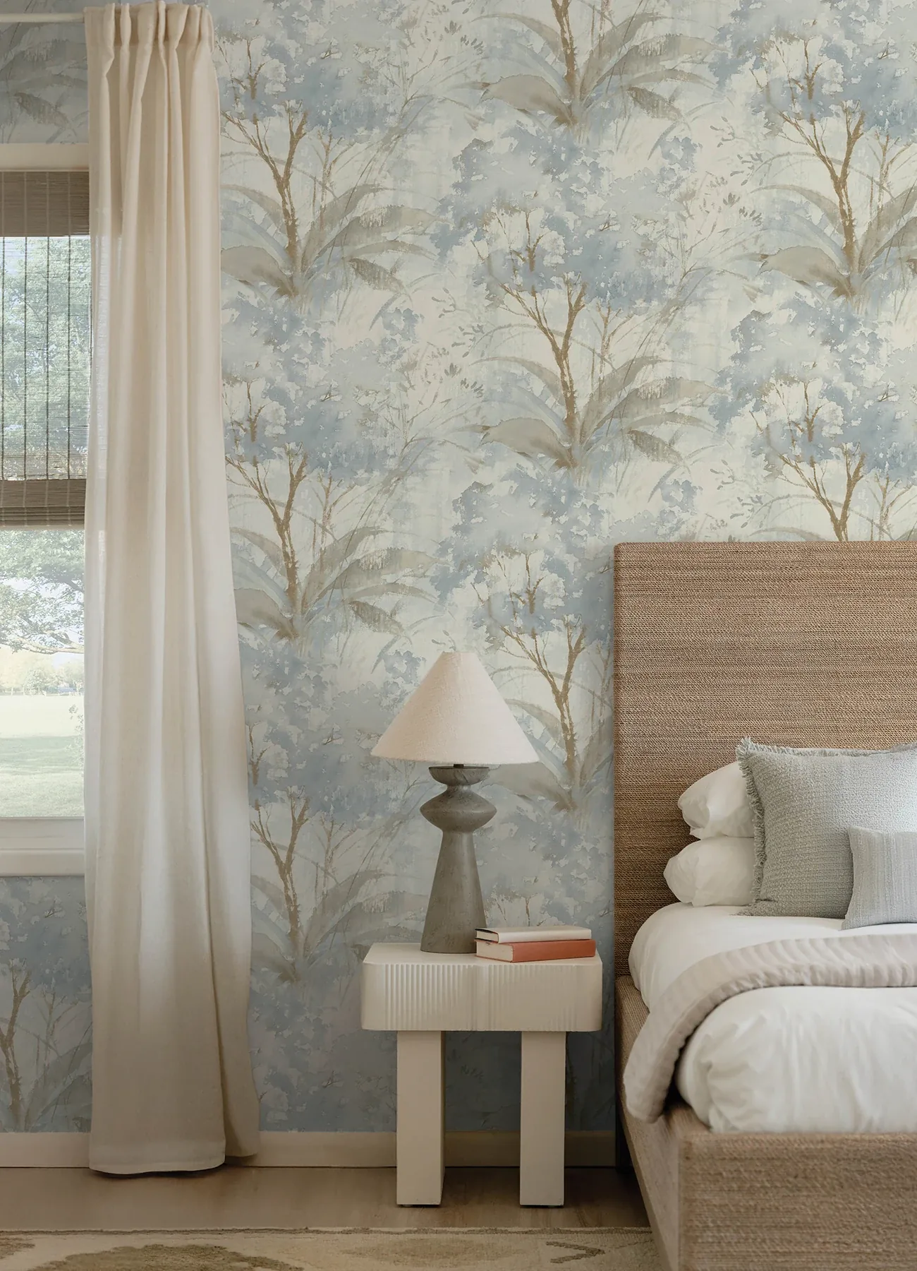 A-Street Prints Mistwood Blue Forest Wallpaper | Wallpaper Twins A-Street Prints Mistwood Blue Forest Wallpaper - SKU 4177-27749