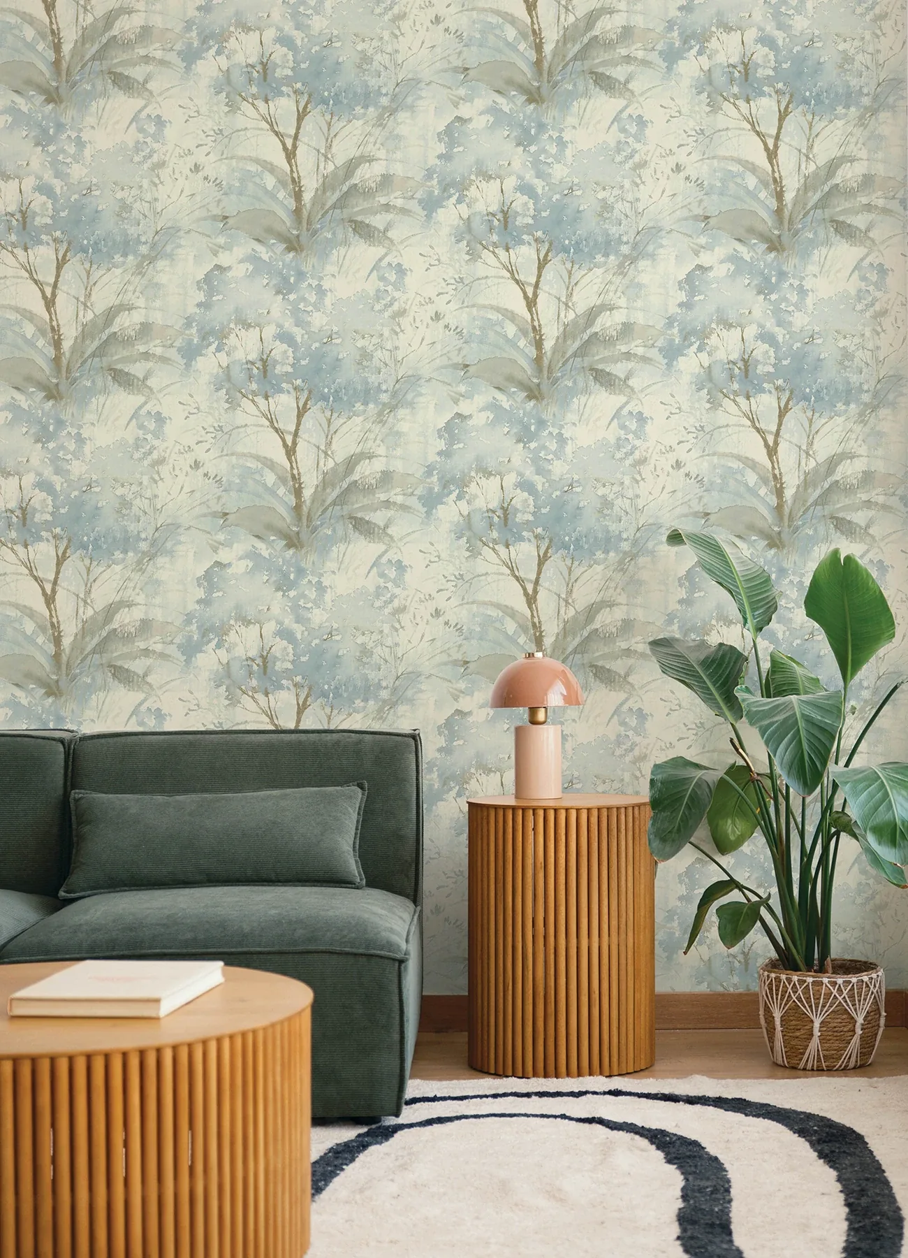 A-Street Prints Mistwood Blue Forest Wallpaper | Wallpaper Twins A-Street Prints Mistwood Blue Forest Wallpaper - SKU 4177-27749