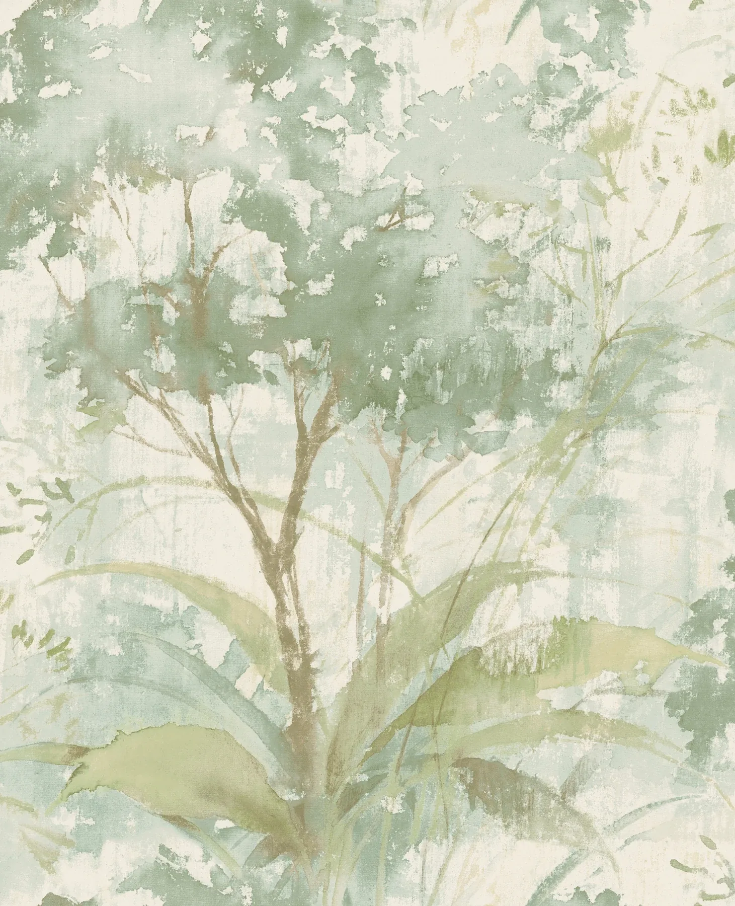 A-Street Prints Mistwood Green Forest Wallpaper - SKU 4177-27751