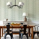 A-Street Prints Modulus Seafoam Geometric Stripe Wallpaper - SKU 4177-27728