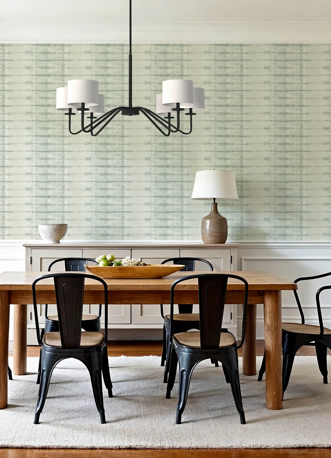 A-Street Prints Modulus Seafoam Geometric Stripe Wallpaper - SKU 4177-27728