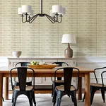 A-Street Prints Modulus Wheat Geometric Stripe Wallpaper - SKU 4177-27730