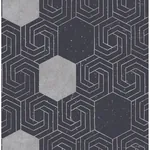 A-Street Prints Momentum Navy Geometric Wallpaper - SKU 2902-25547