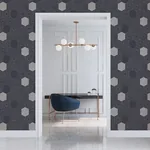 A-Street Prints Momentum Navy Geometric Wallpaper - SKU 2902-25547