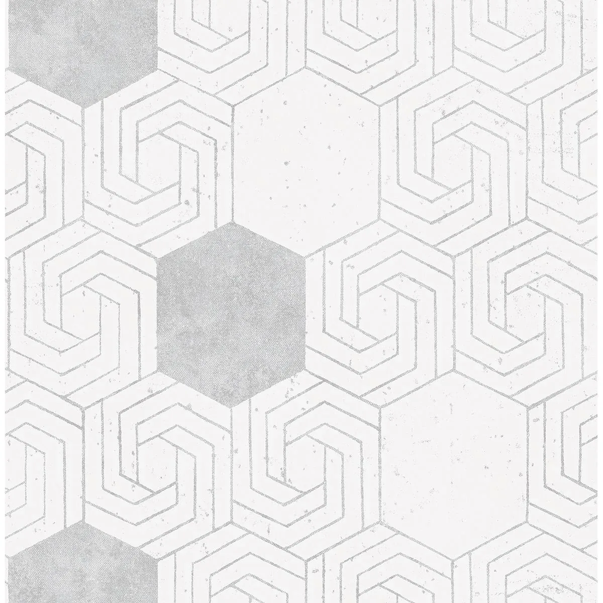 A-Street Prints Momentum Off White Geometric Wallpaper - SKU 2902-25555