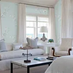 A-Street Prints Monterey Sky Blue Floral Branch Wallpaper - SKU 2927-81802