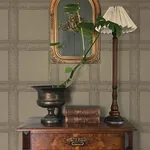 A-Street Prints Moorland Chestnut Wood Panel Wallpaper - SKU 4173-27657