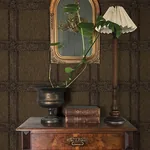 A-Street Prints Moorland Dark Brown Wood Panel Wallpaper | Wallpaper Twins A-Street Prints Moorland Dark Brown Wood Panel Wallpaper - SKU 4173-27659