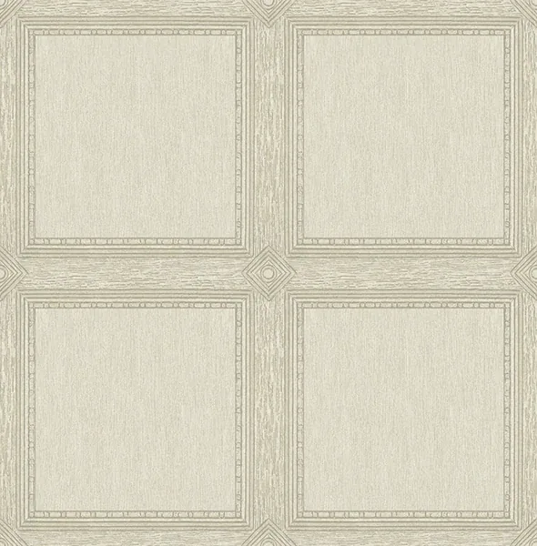 A-Street Prints Moorland Ivory Wood Panel Wallpaper - SKU 4173-27658