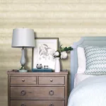 A-Street Prints Morningtide Neutral Textured Stripe Wallpaper - SKU 4177-27734