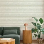 A-Street Prints Morningtide Seafoam Textured Stripe Wallpaper - SKU 4177-27732