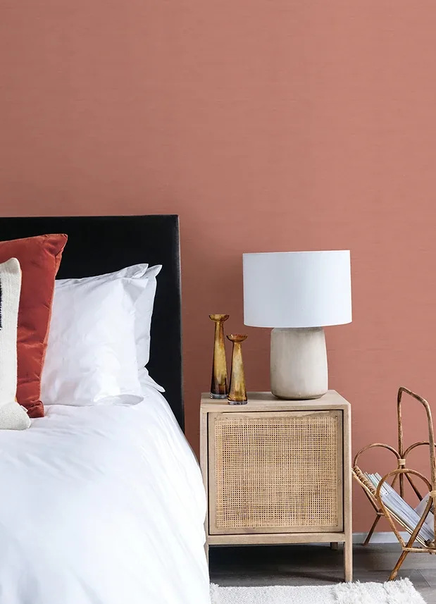 A-Street Prints Moroccan Coral Sisal Texture Wallpaper | Wallpaper Twins A-Street Prints Moroccan Coral Sisal Texture Wallpaper - SKU 2988-70701