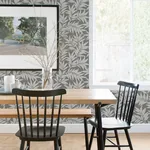 A-Street Prints Morris Dark Grey Leaf Wallpaper - SKU 2970-26123
