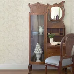 A-Street Prints Morris Taupe Leaf Wallpaper - SKU 2970-26125