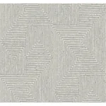 A-Street Prints Mortenson Dove Geometric Wallpaper - SKU 4034-72143