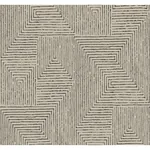 A-Street Prints Mortenson Taupe Geometric Wallpaper - SKU 4034-72140
