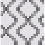 A-Street Prints Mosaic Black Grid Wallpaper - SKU 2716-23864