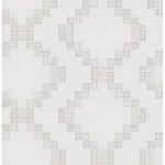 A-Street Prints Mosaic Taupe Grid Wallpaper - SKU 2716-23865