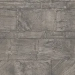 A-Street Prints Murray Dark Grey Stone Wall Wallpaper - SKU 2922-25375