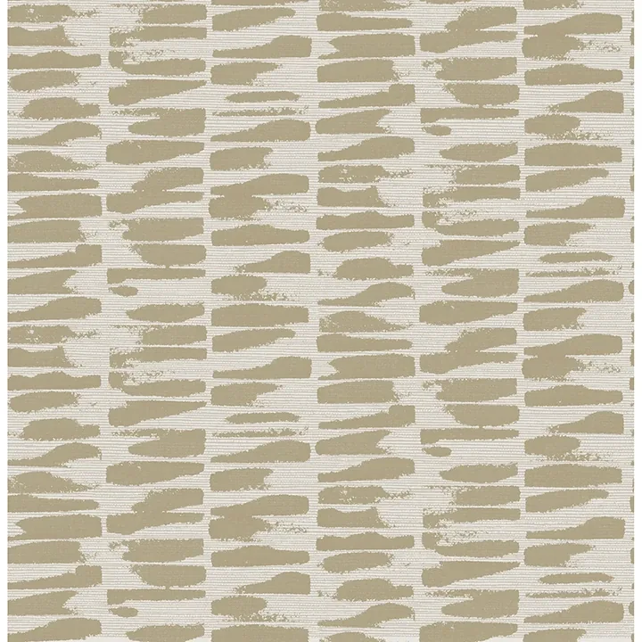 4120-26842 | Myrtle Gold Abstract Stripe Wallpaper