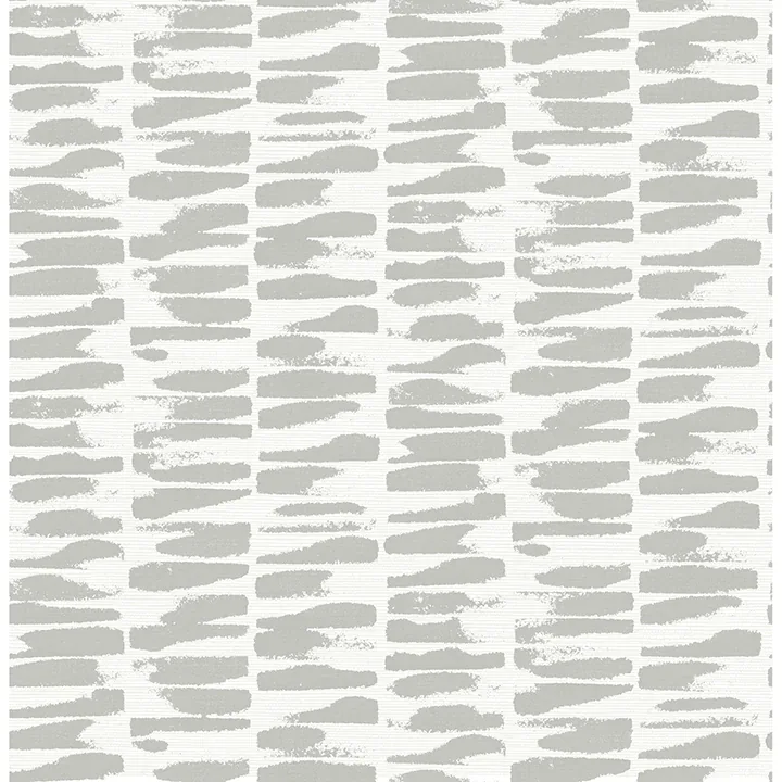 4120-26845 | Myrtle Grey Abstract Stripe Wallpaper