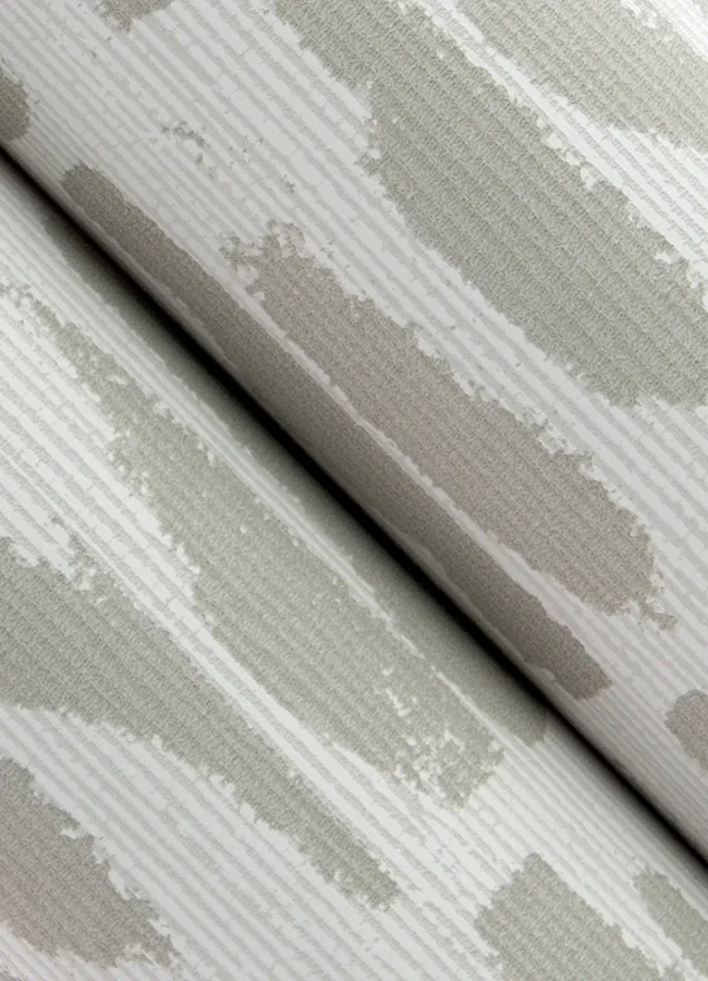 A-Street Prints Myrtle Grey Abstract Stripe Wallpaper - SKU 4120-26845