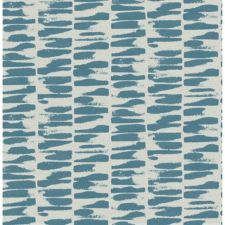 A-Street Prints Myrtle Sea Green Abstract Stripe Wallpaper - SKU 4120-26844