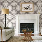 A-Street Prints Mysterious Grey Abstract Wallpaper - SKU 2763-24212