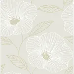 A-Street Prints Mythic Dove Floral Wallpaper - SKU 2973-91131