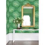A-Street Prints Mythic Green Floral Wallpaper - SKU 2973-91133