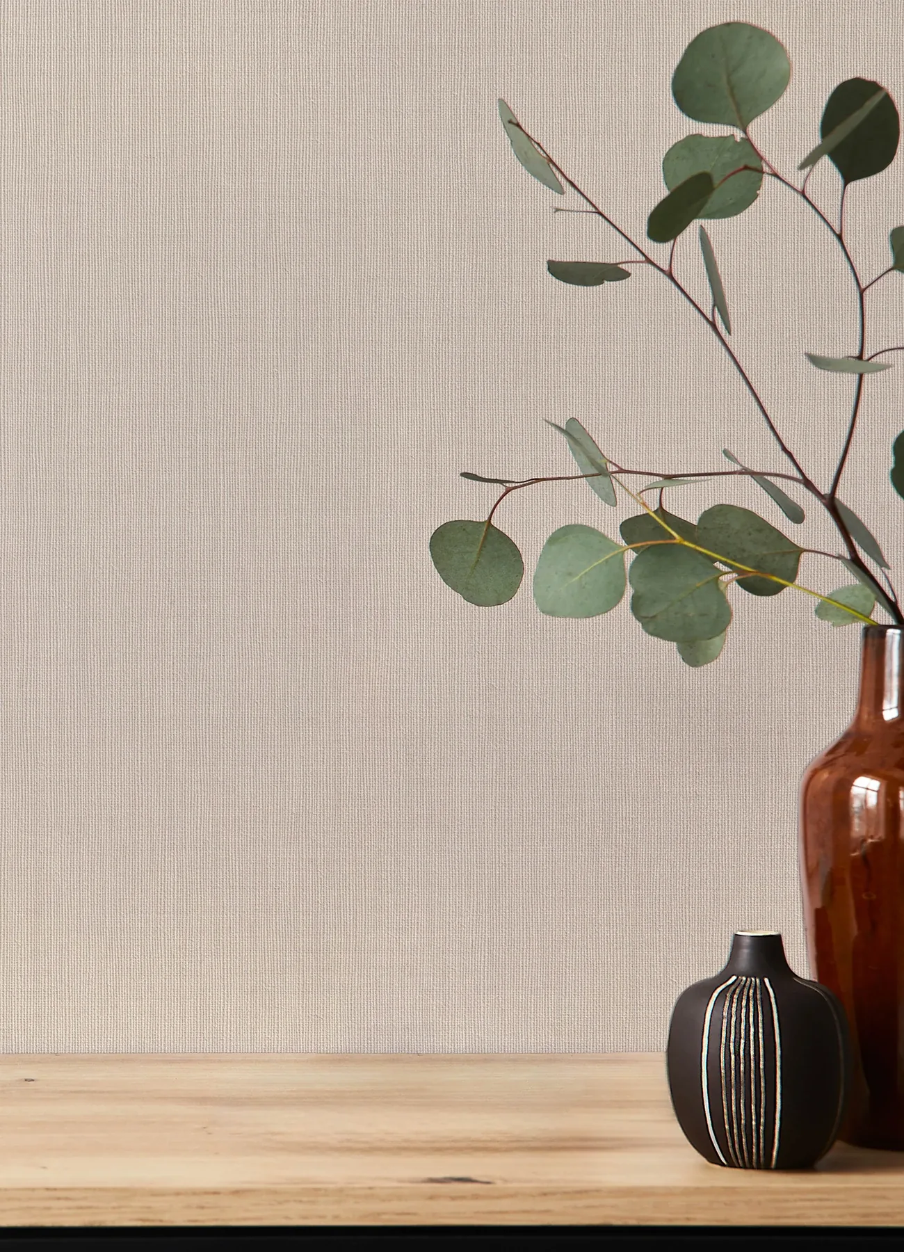 A-Street Prints Naim Blush Solid Texture Wallpaper - SKU 4202-484526