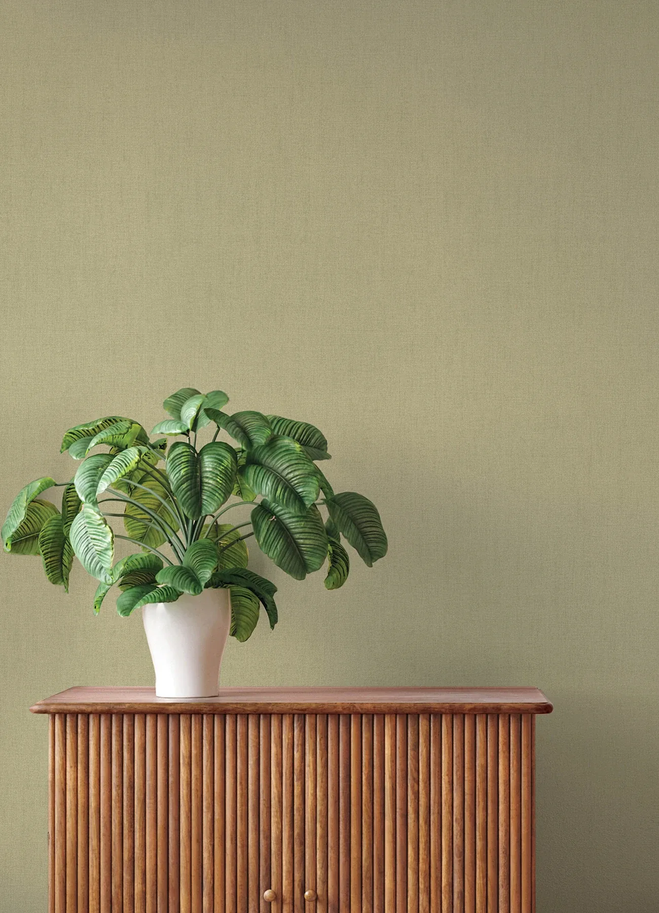 A-Street Prints Naim Olive Solid Texture Wallpaper - SKU 4202-484687