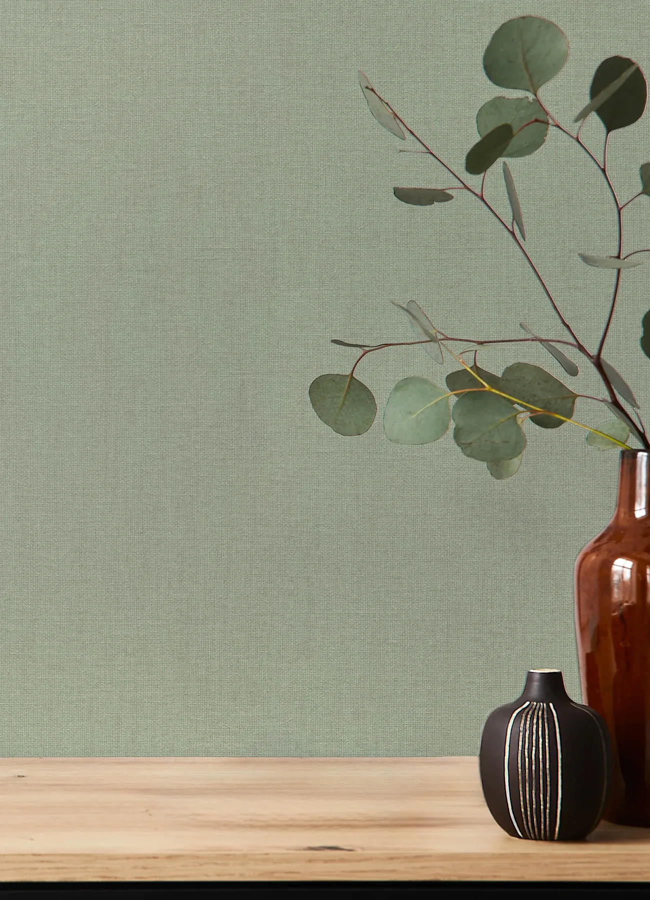 A-Street Prints Naim Sage Solid Texture Wallpaper - SKU 4202-484588