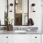 A-Street Prints Namari Silver Distressed Tile Wallpaper - SKU 2976-86526